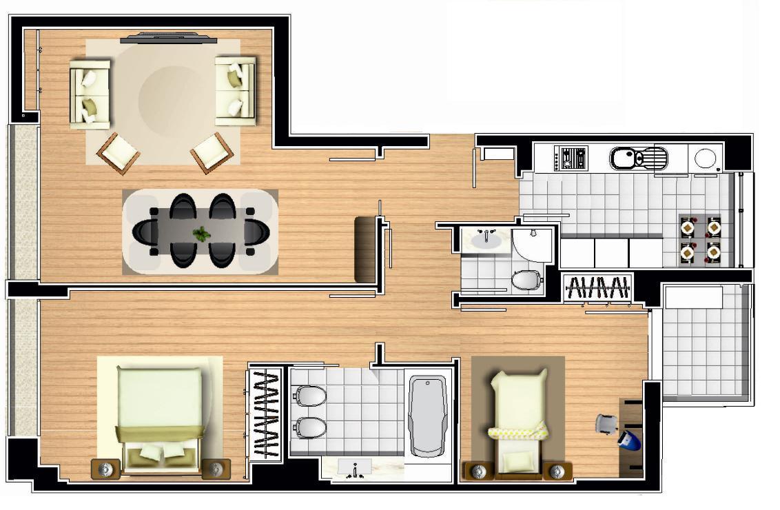 T2 - Planta de Andar